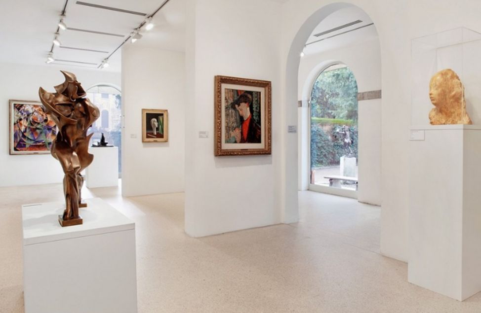 Экспозиция музея Пегги Гуггенхайм (Peggy Guggenheim)
